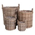 Caor Basket - Round - Kubu Rattan - Set of 4