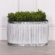 Cardiff Metal Planter - Tub - Oval - Large