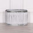 Cardiff Metal Planter - Tub - Oval - Small