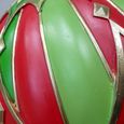Christmas Bauble - Red and Green - Resin