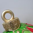Christmas Bauble - Red and Green - Resin