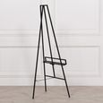 Contemporary Style Metal Easel - Black