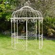 Gazebo - Cream Metal