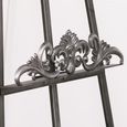 French Style Metal Easel - Antiqued Silver