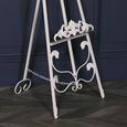 French Style Metal Easel - Cream