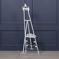 French Style Metal Easel - White