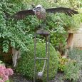 Giant Metal Owl Stake