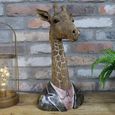 Giraffe Bust Statue