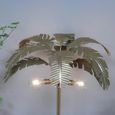 Gold Palm Tree Table Lamp