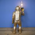 Gold Scuba Steve Monkey Statue - Set of 2 - Resin