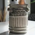 Grey Metal Ice Bucket/Planter - Set of 2