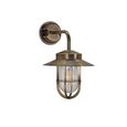 Hanwell Wall Light Antique Brass