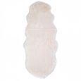 Throw - Faux Lambskin - Ivory