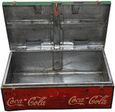 Kufri Hand Painted Coco Cola Iron Trunk