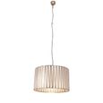 Burgh Pendant Light - Brass Glass - Drum