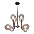 Mercer Chandelier - Glass and Metal - Bubble