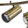 Stukely Pendant - Brushed Brass - Eight Spotlight