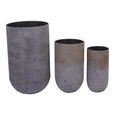 Volcano Planter - Blue - Set of 3