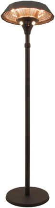 Helio Freestanding Electric Patio Heater - 2100w - Charcoal