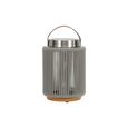Luna Garden Light - Small - Solar - Light Grey Aluminium