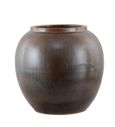 Orna Wood Vase - Brown - Large