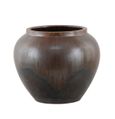 Orna Wood Vase - Brown - Small