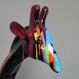 Giraffe Statue - Small - Multi-Coloured - Resin