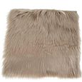 Seat Cushion - Faux Lambskin - Mushroom