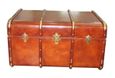 Mysore Handcrafted Cognac Trunk