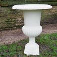 Garden Urn - Off White - Metal