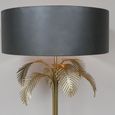 Palm Tree Standing Lamp - Large - with Black Shade
