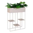 Rabo Planter - Sand Metal