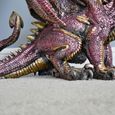 Red Resin Dragon Statue