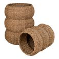 Sarbas Basket - Set of 2 - Seagrass - Natural