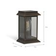 Stourton Wall Light Antique Bronze Steel