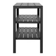 Taormina Tea Trolley - Black - Wood