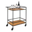 Vita Bar Trolley - Natural Wood