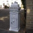 Mail Box - White Aluminium