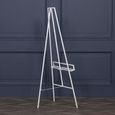 Metal Easel - White