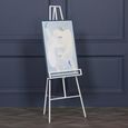 Metal Easel - White