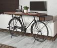 Wow Retro Brown Bicycle Console Table