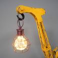 Yellow Metal Crane Light - Set of 2