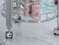 Cohen Drinks Trolley - Glass and Chrome