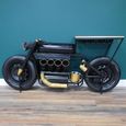 Bar Unit - Black Metal - Motorbike Style