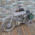 Bar Unit - Grey Metal - Motorcycle Style