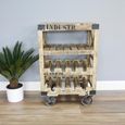 Wine Trolley - Wooden