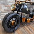 Bar Unit - Meet Rock - Black Metal - Motorbike Style