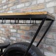 Bar Unit - Meet Rock - Black Metal - Motorbike Style
