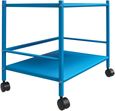Nowata Cache Blue Rolling Cart - 7741810COMNUK