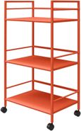 Nowata Cache Orange Rolling Cart - 7741813COMNUK